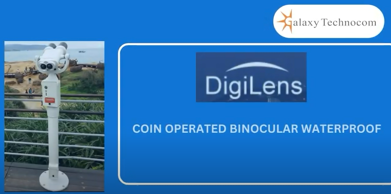 Coin Oprated Binoculer Video Galaxy Technocom